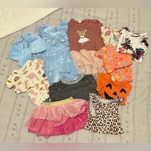 Colorful baby girls 2T Clothing Bundle